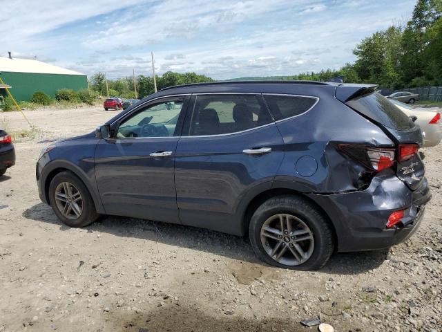 HYUNDAI SANTA FE S 2017 blue  gas 5XYZUDLB2HG409042 photo #3