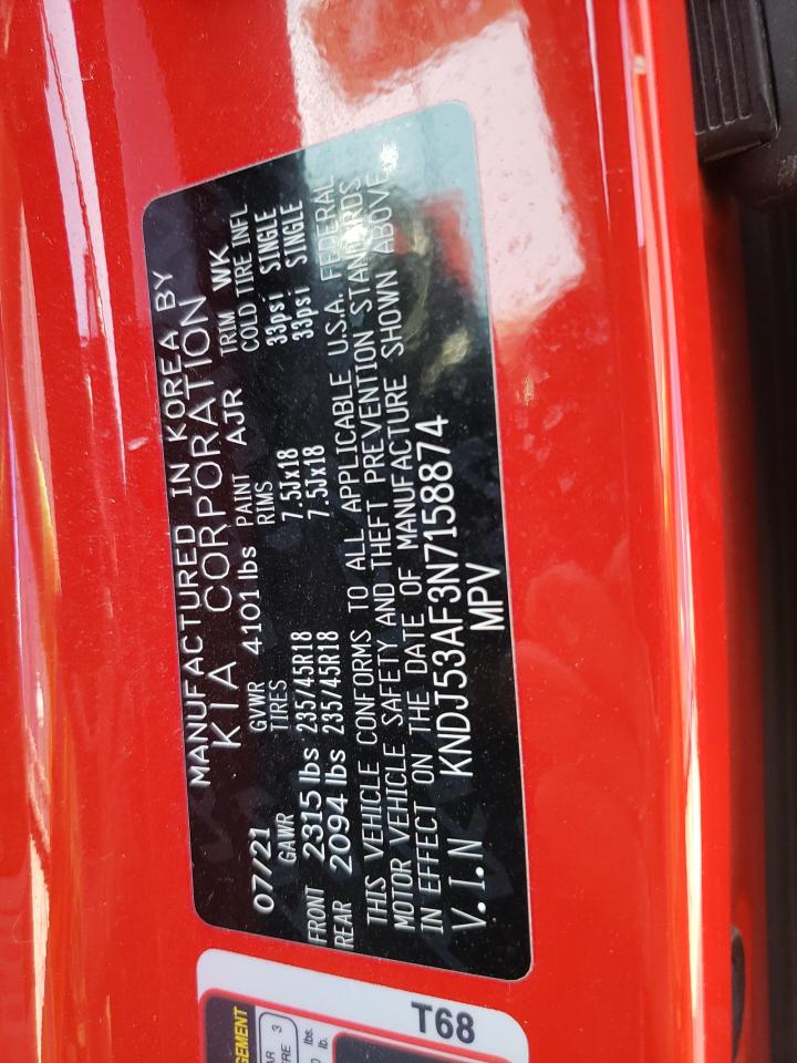 KNDJ53AF3N7158874 2022 Kia Soul Gt-Line Turbo