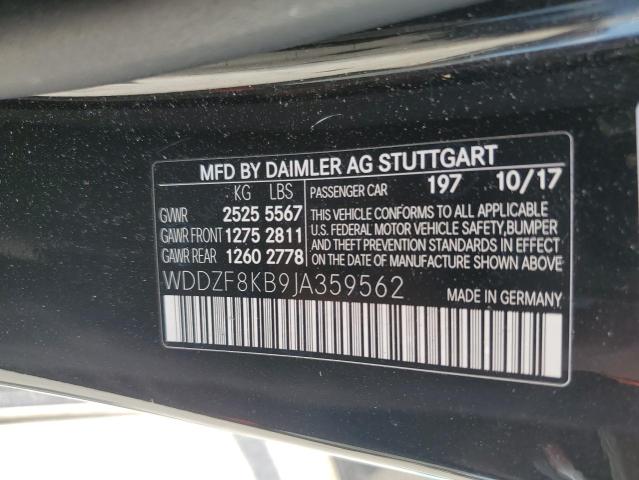 VIN WDDZF8KB9JA359562 2018 Mercedes-Benz E-Class, 6... no.13