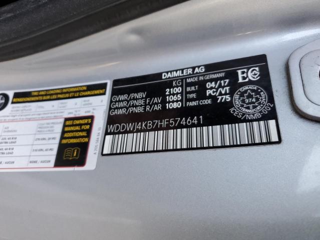 2017 MERCEDES-BENZ C 300 4MAT - WDDWJ4KB7HF574641