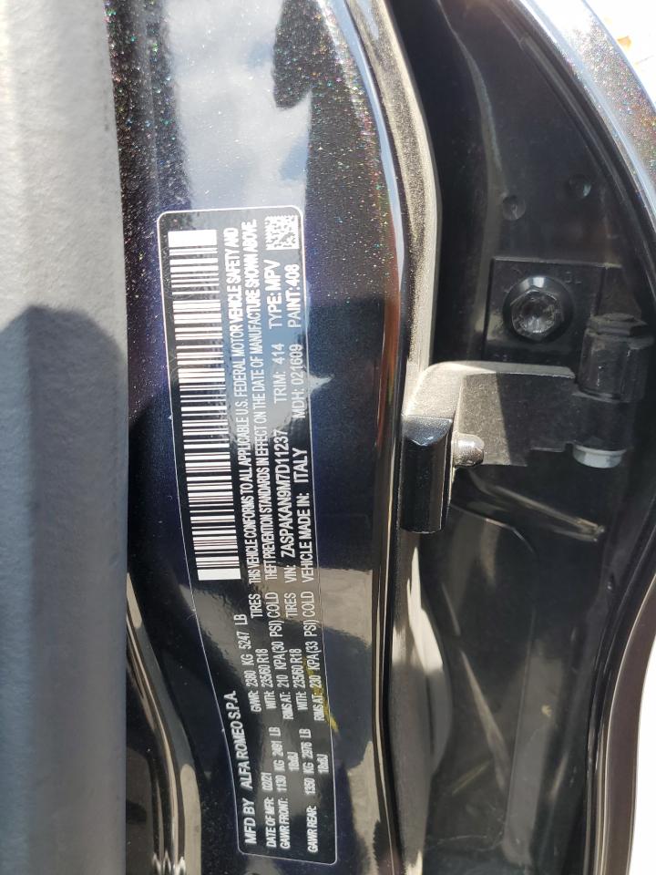 ZASPAKAN9M7D11237 2021 Alfa Romeo Stelvio Sport