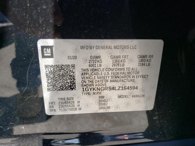 2020 Cadillac Xt5 Sport VIN: 1GYKNGRS4LZ164594 Lot: 61615294