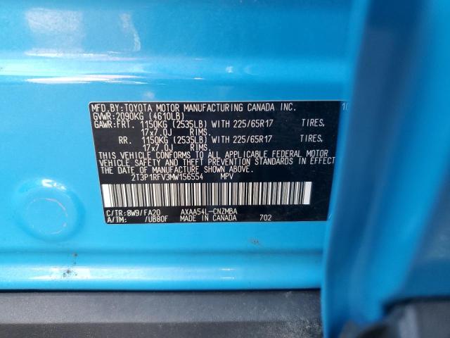 2021 TOYOTA RAV4 XLE - 2T3P1RFV3MW156554