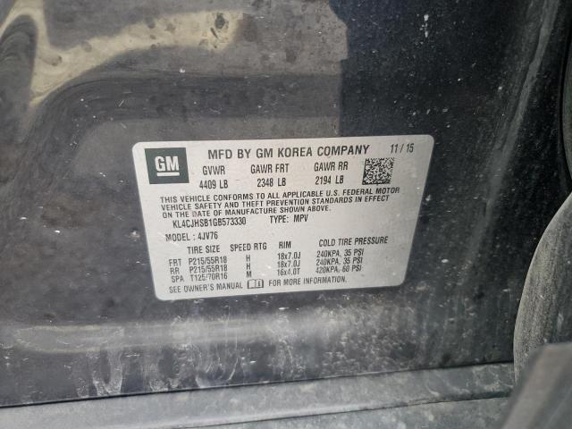 2016 Buick Encore Premium VIN: KL4CJHSB1GB573330 Lot: 61253934