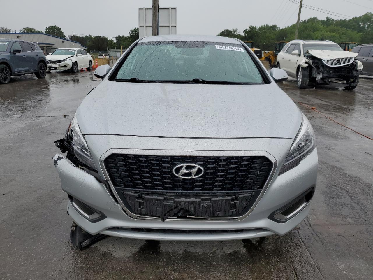 Lot #3025983945 2016 HYUNDAI SONATA HYB