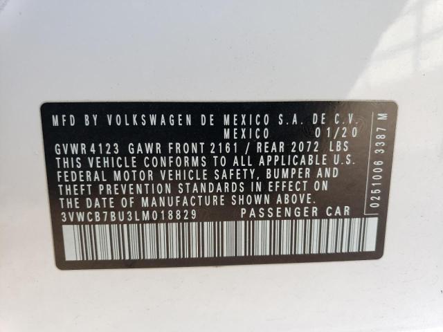 2020 VOLKSWAGEN JETTA S - 3VWCB7BU3LM018829