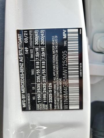 2021 MERCEDES-BENZ GLB 250 - W1N4M4GB5MW125205