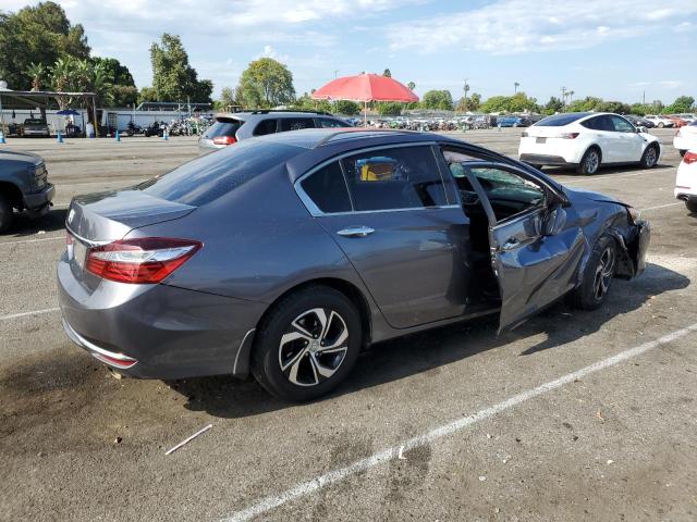 HONDA ACCORD LX 2017 gray sedan 4d gas 1HGCR2F37HA191178 photo #4