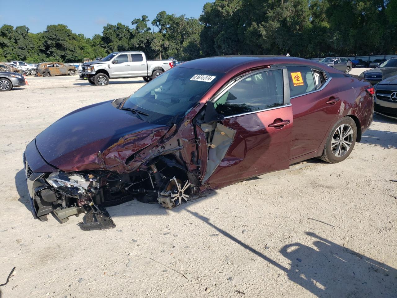 2020 Nissan Sentra Sv vin: 3N1AB8CV4LY239438