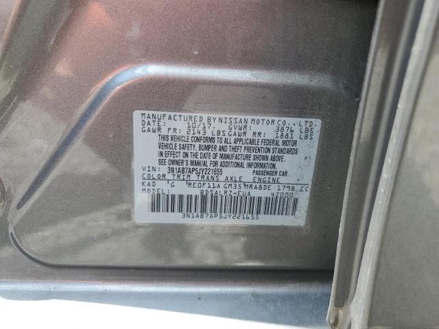 2018 Nissan Sentra S VIN: 3N1AB7AP5JY221655 Lot: 61484424