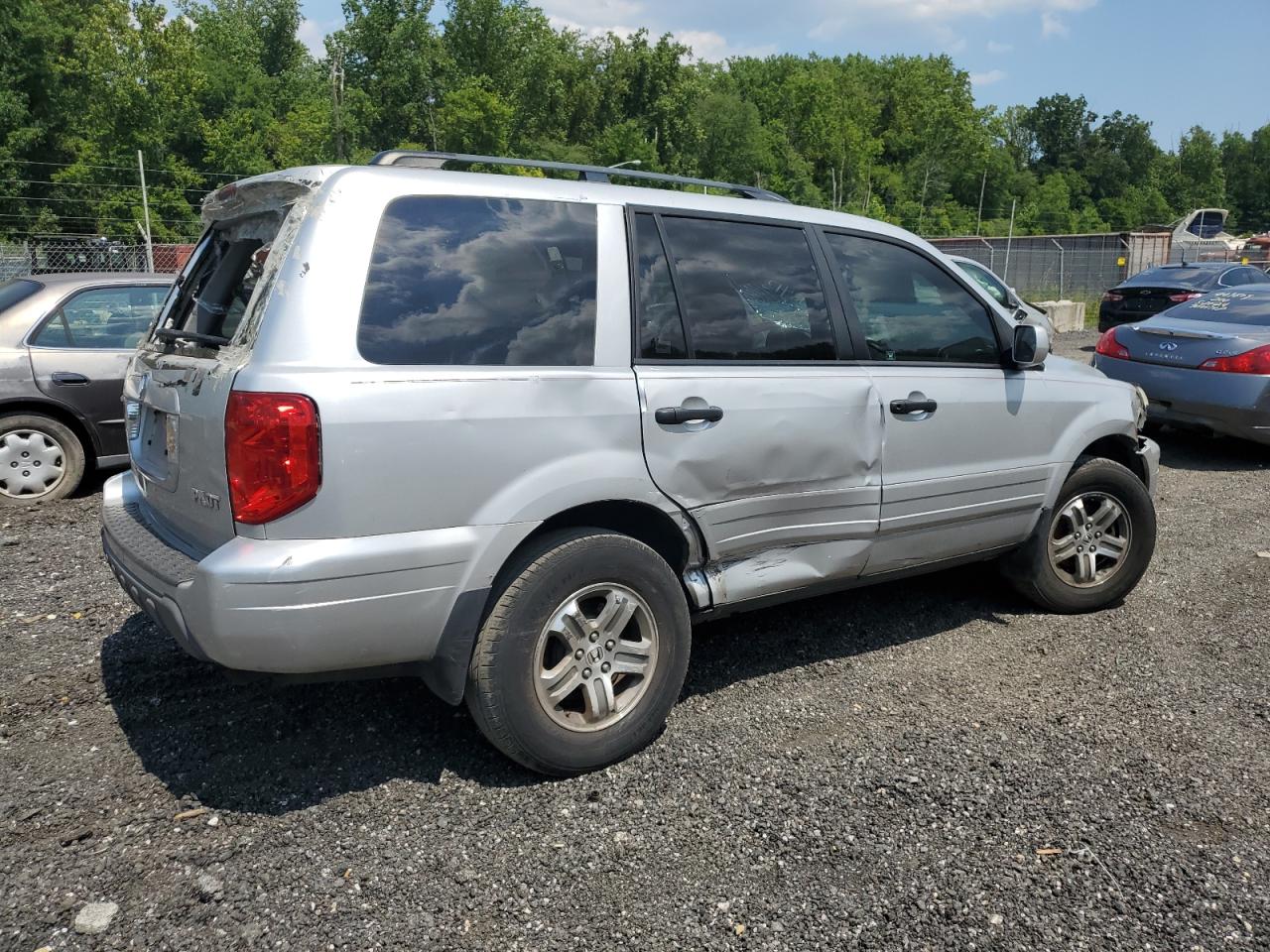 5FNYF18625B043697 2005 Honda Pilot Exl