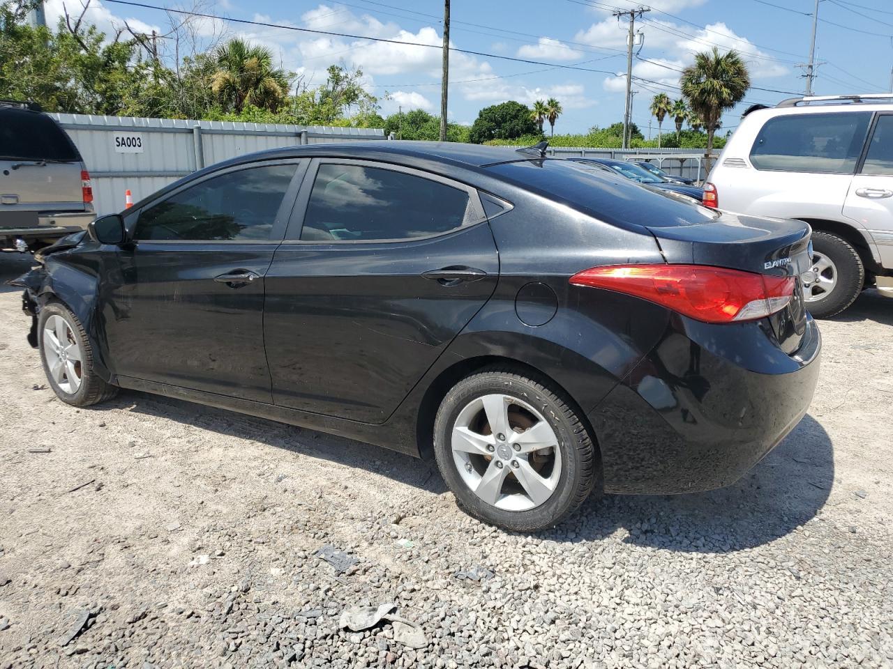 2012 Hyundai Elantra Gls vin: KMHDH4AE3CU295762