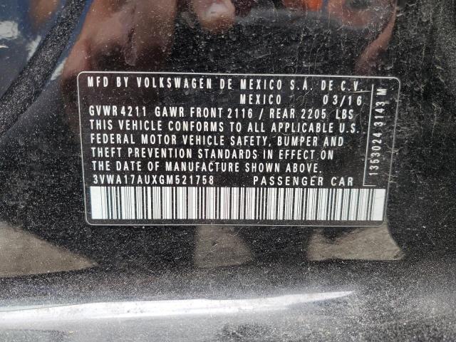 2016 VOLKSWAGEN GOLF SPORT - 3VWA17AUXGM521758