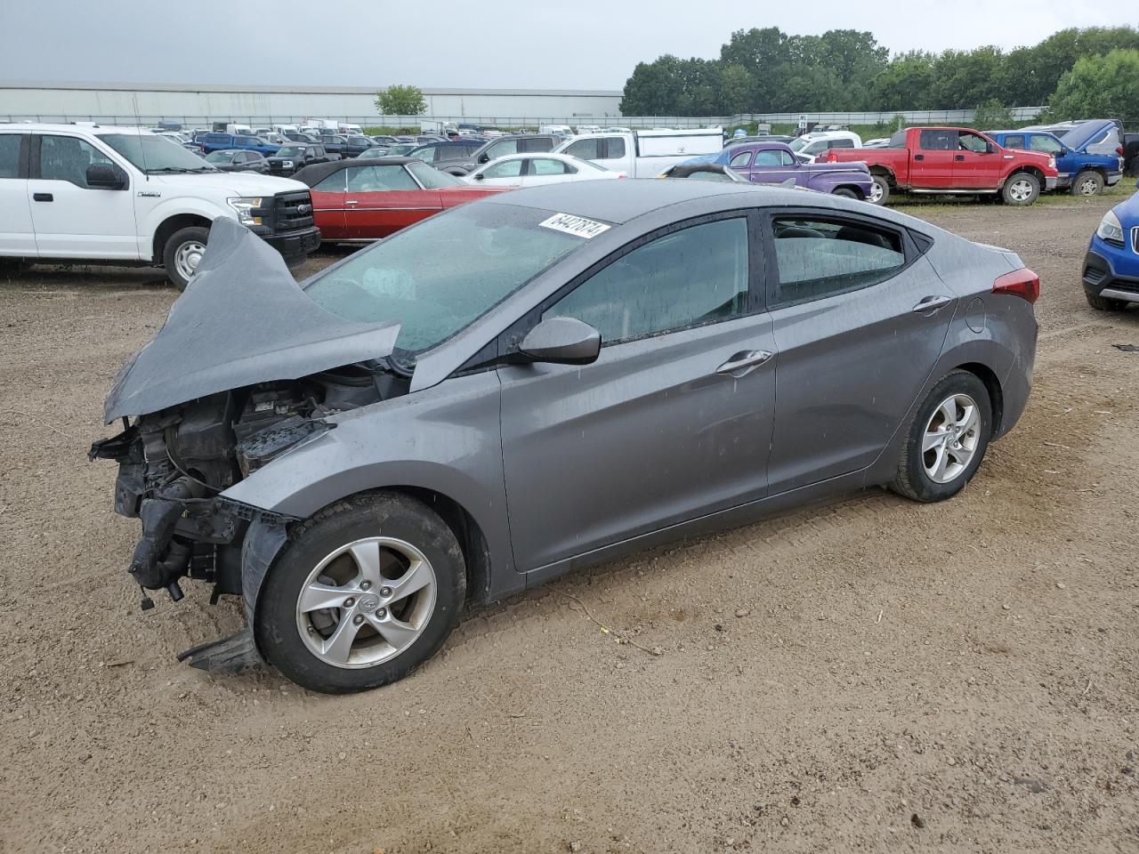 Lot #2988247989 2014 HYUNDAI ELANTRA SE