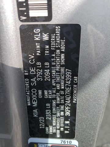 2024 KIA FORTE LX - 3KPF24AD7RE743997