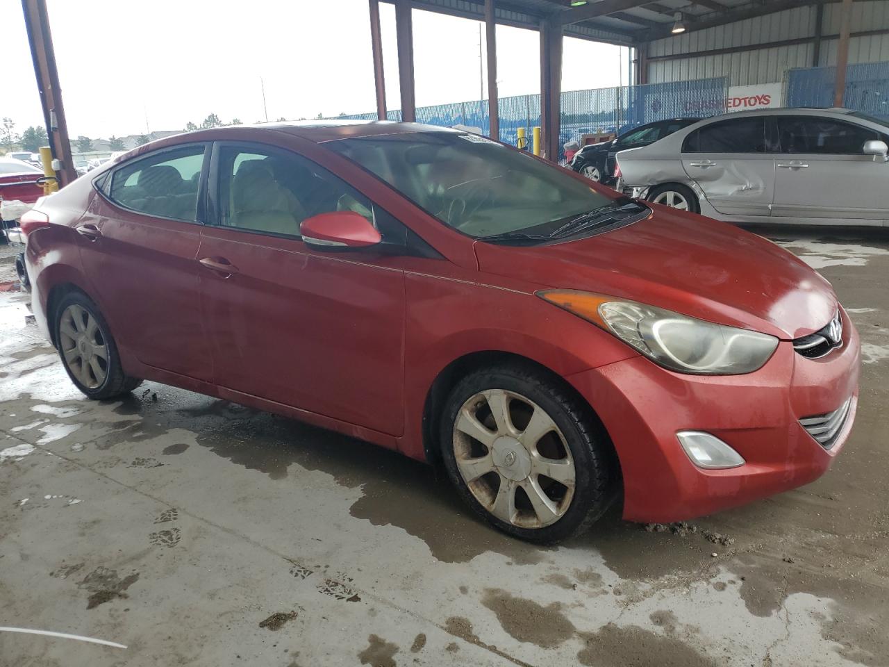 2012 Hyundai Elantra Gls vin: KMHDH4AEXCU320771