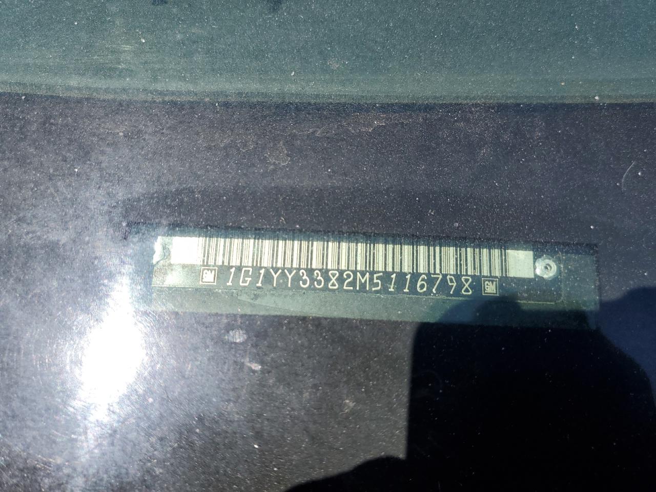 1G1YY3382M5116798 1991 Chevrolet Corvette