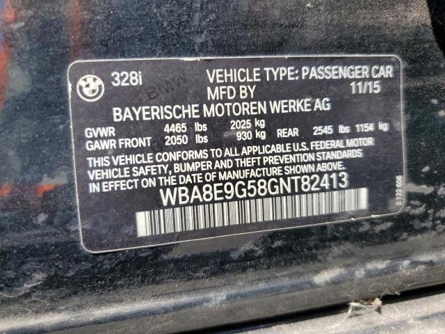 2016 BMW 328 I SULE - WBA8E9G58GNT82413