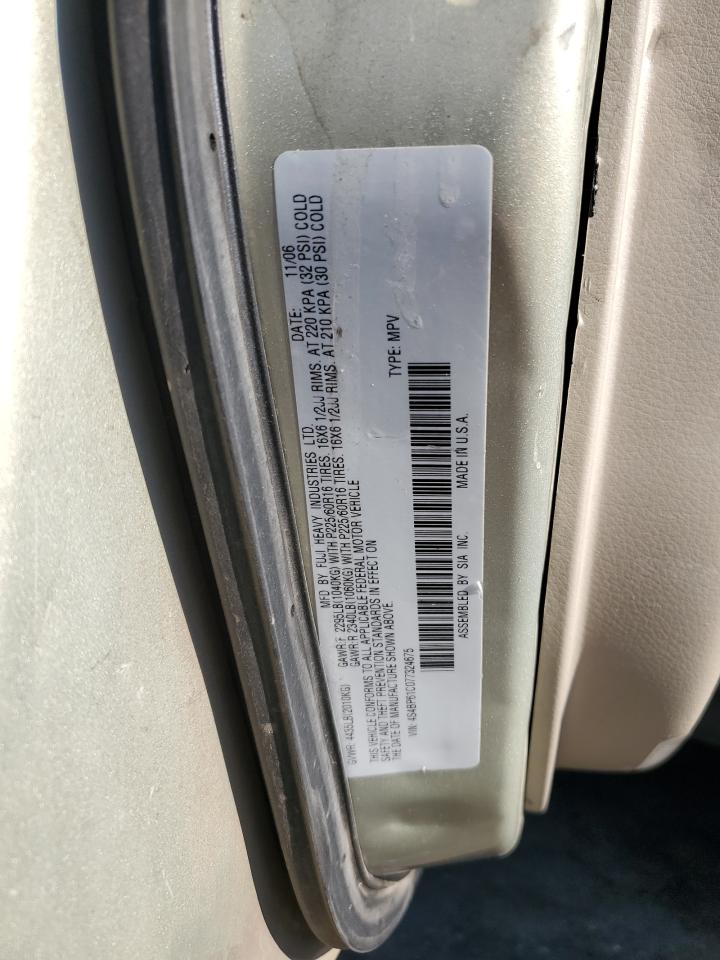 4S4BP61C077324675 2007 Subaru Outback Outback 2.5I