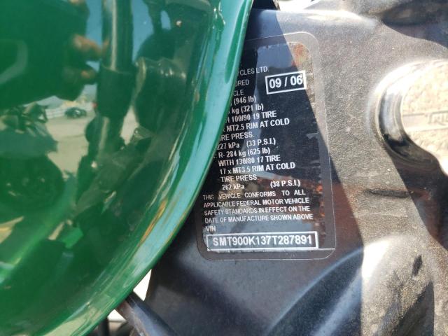 2007 TRIUMPH MOTORCYCLE BONNEVILLE - SMT900K137T287891