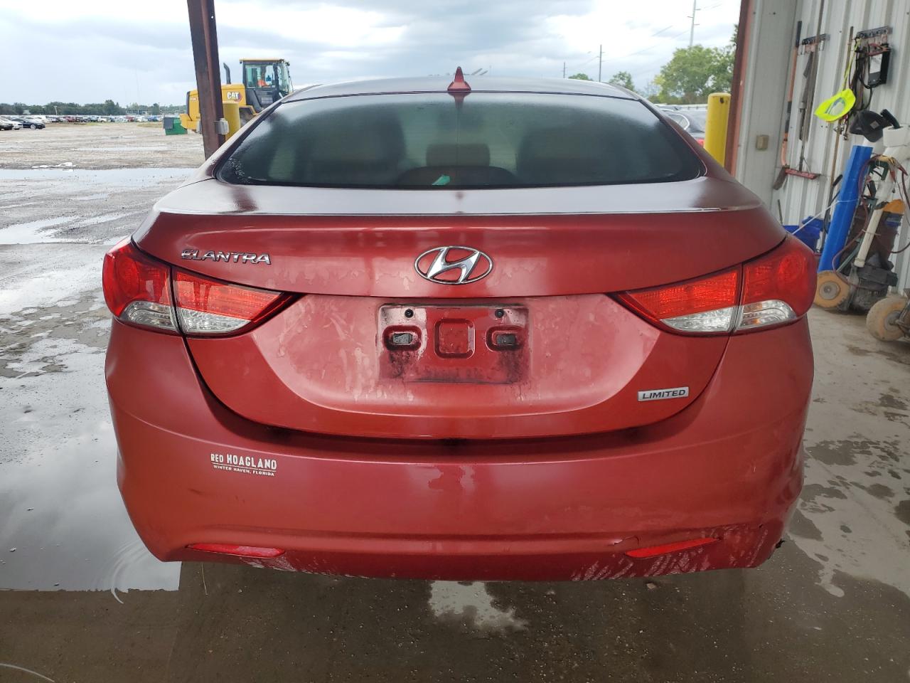 2012 Hyundai Elantra Gls vin: KMHDH4AEXCU320771