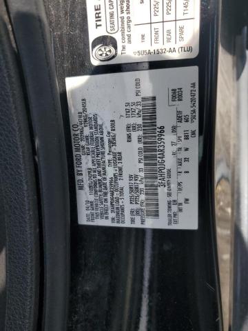 2010 Ford Fusion Sel VIN: 3FAHP0JG4AR359966 Lot: 62453034