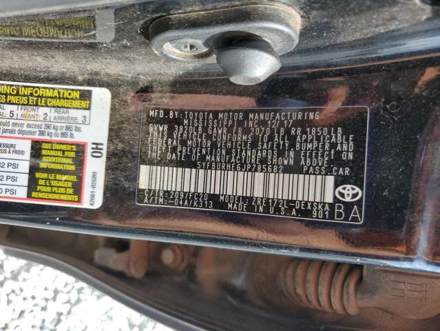 2018 TOYOTA COROLLA L - 5YFBURHE6JP785682