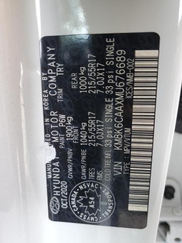 2021 HYUNDAI KONA SEL P - KM8K6CAAXMU676689