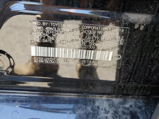 2014 Lexus Gs 350 VIN: JTHCE1BL8E5027306 Lot: 59510574