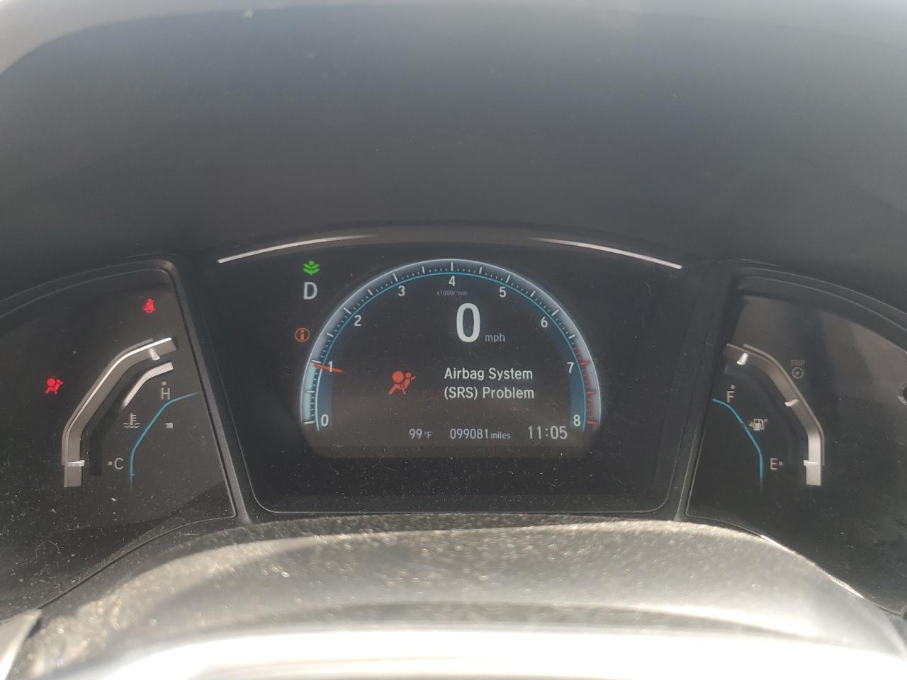 19XFC2F63GE001301 HONDA CIVIC 2016