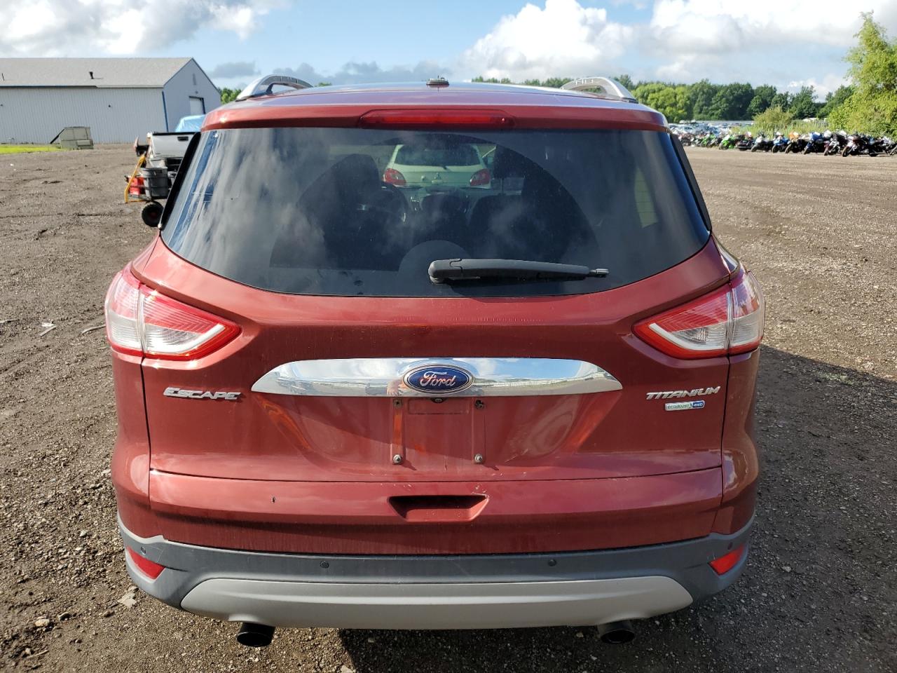 Lot #2821485366 2014 FORD ESCAPE TIT