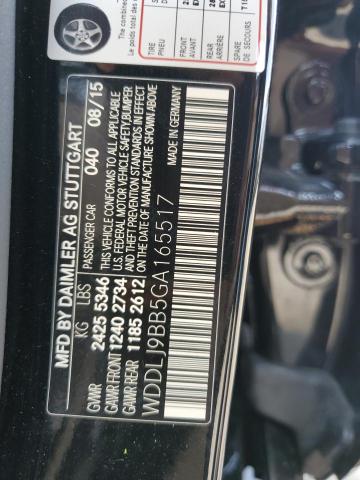 2016 MERCEDES-BENZ CLS 550 4M - WDDLJ9BB5GA165517