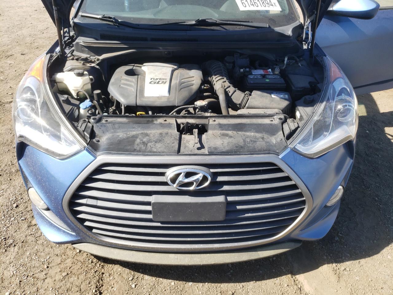 2016 Hyundai Veloster Turbo vin: KMHTC6AE1GU252386