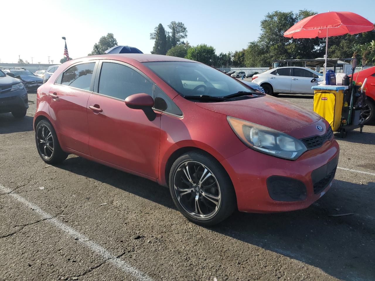 2013 Kia Rio Lx vin: KNADM5A32D6205752