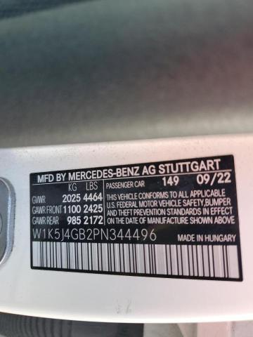 VIN W1K5J4GB2PN344496 2023 Mercedes-Benz CLA-Class,... no.13