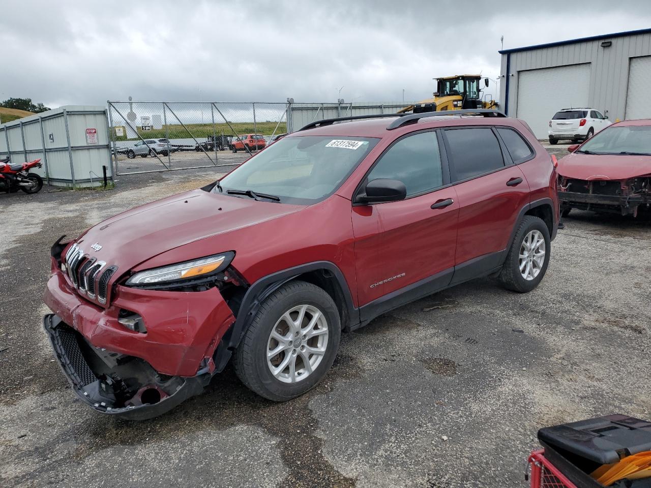 1C4PJMAS8HW622745 2017 Jeep Cherokee Sport