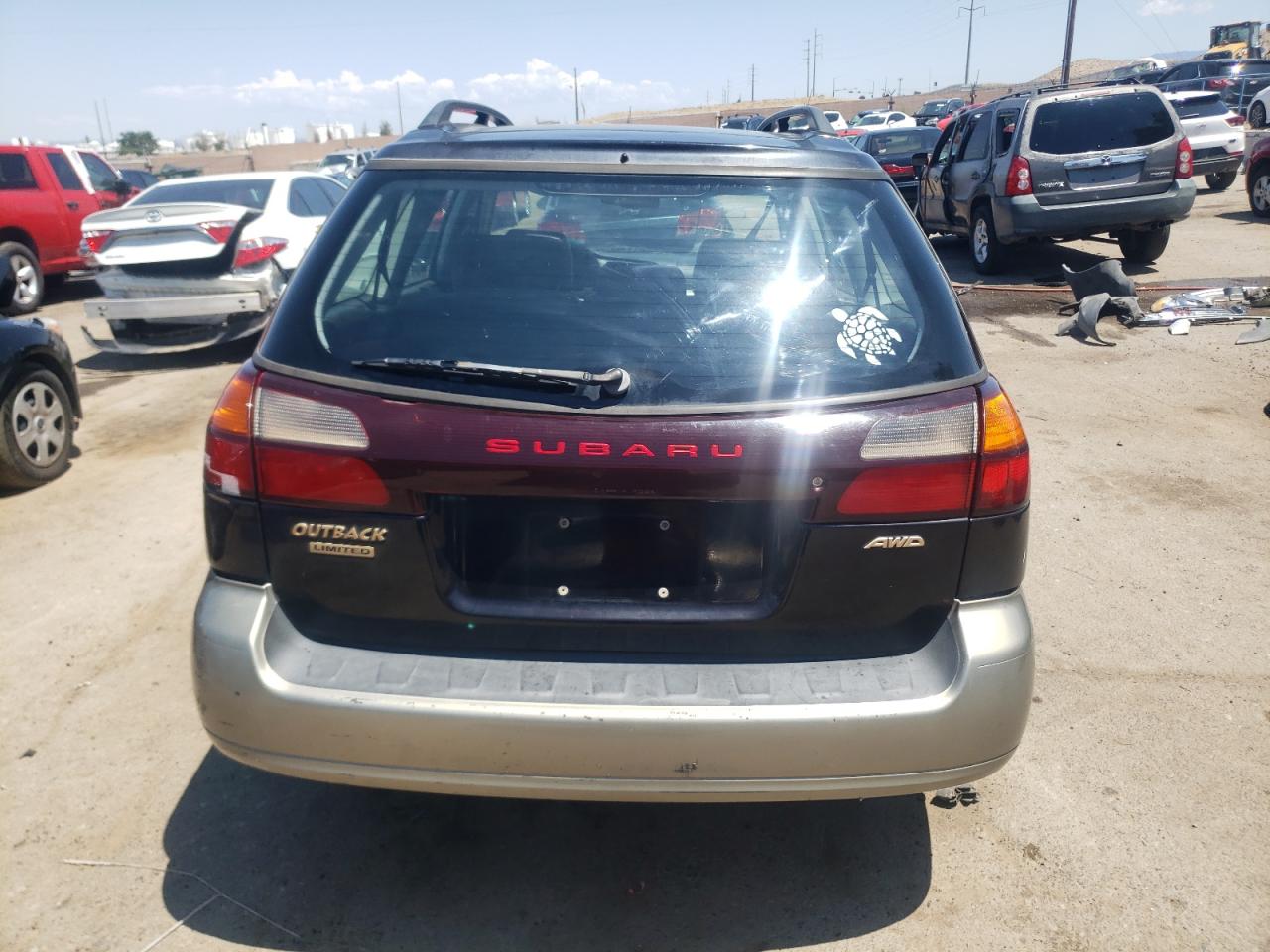 4S3BH686416667679 2001 Subaru Legacy Outback Limited