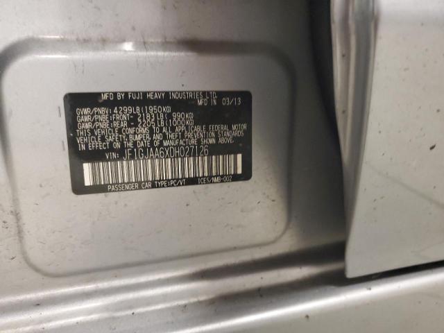 2013 SUBARU IMPREZA - JF1GJAA6XDH027126
