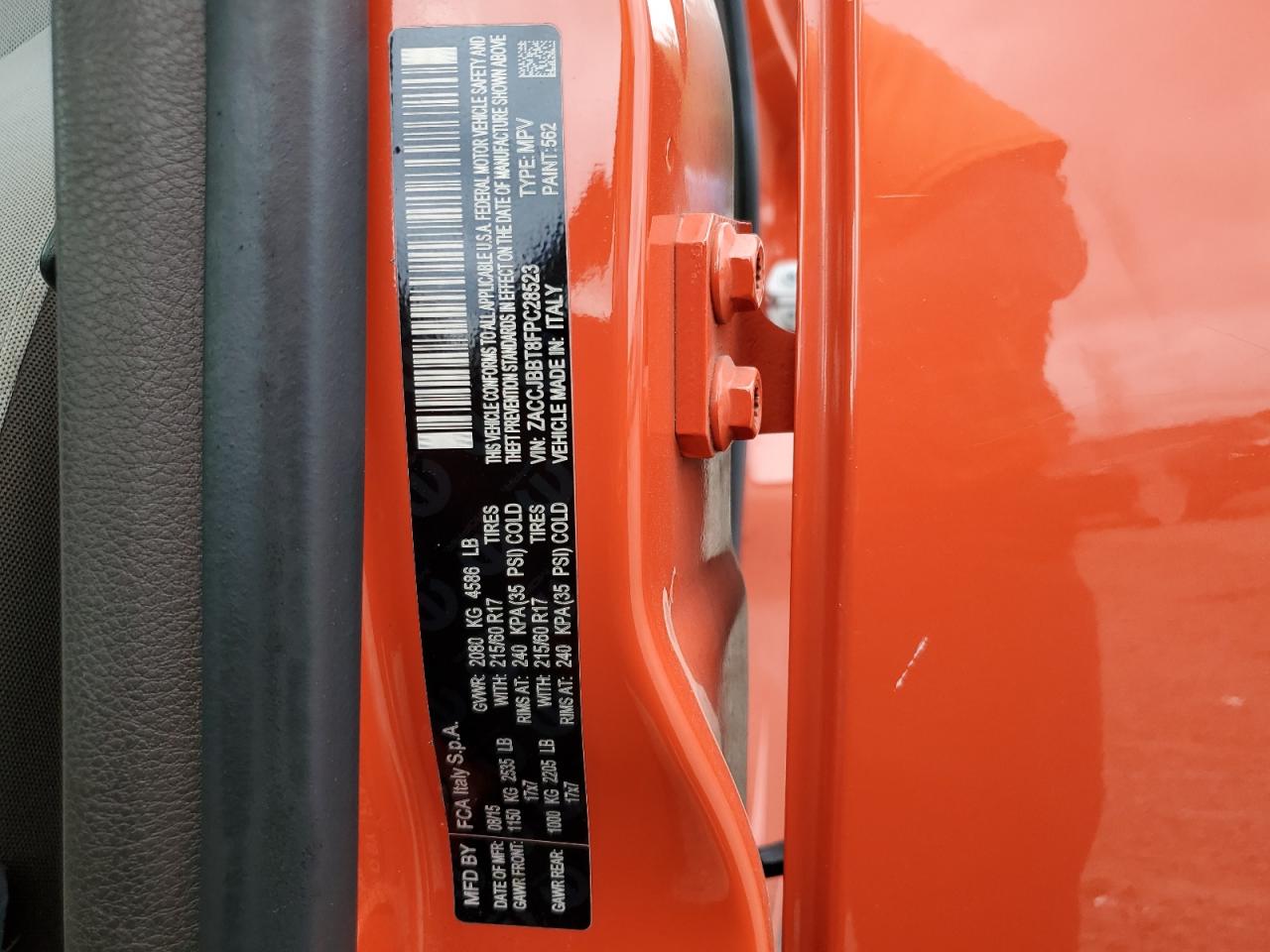 ZACCJBBT8FPC28523 2015 Jeep Renegade Latitude