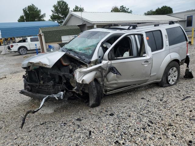 NISSAN PATHFINDER 2005 silver  gas 5N1AR18W65C712328 photo #1