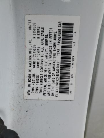 2016 HONDA ACCORD EXL - 1HGCR2F80GA006401