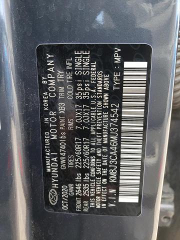 2021 HYUNDAI TUCSON LIM - KM8J3CA46MU374542