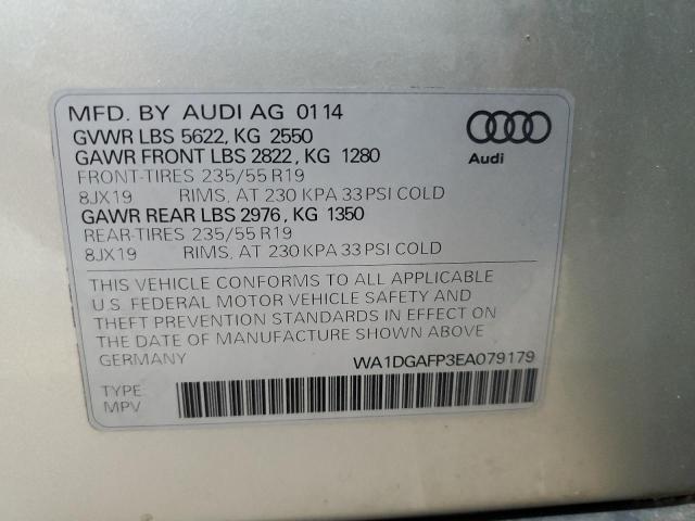 VIN WA1DGAFP3EA079179 2014 Audi Q5, Premium Plus no.13