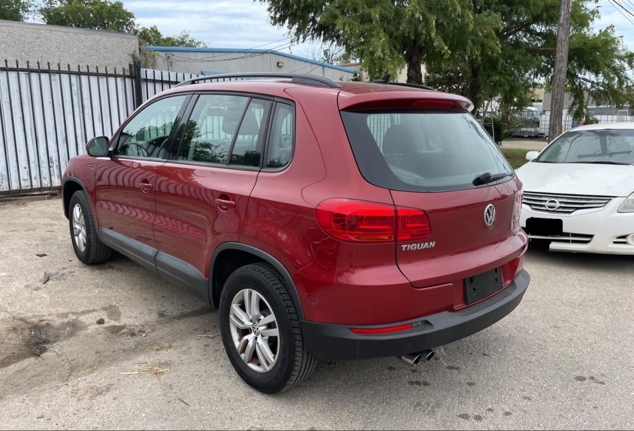 2015 Volkswagen Tiguan S vin: WVGAV7AX1FW103519