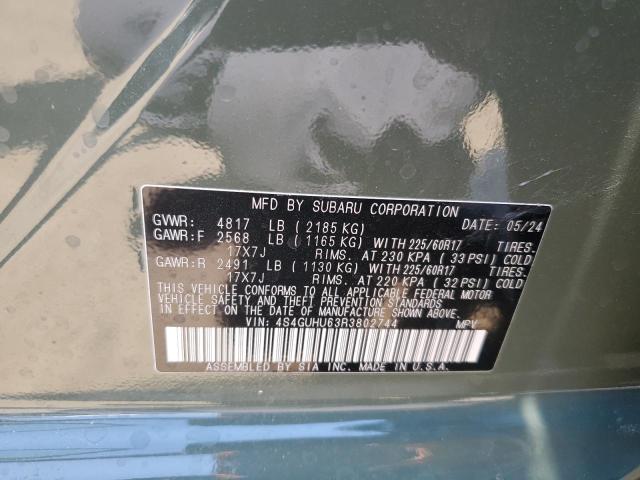 2024 SUBARU CROSSTREK - 4S4GUHU63R3802744