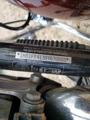 2009 HARLEY-DAVIDSON FLHTC 1HD1FF4139Y670003