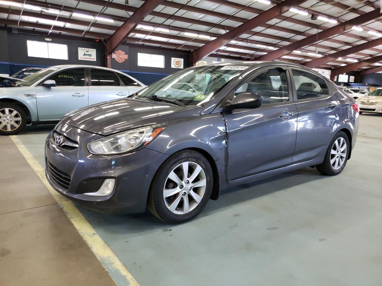 2012 Hyundai Accent Gls vin: KMHCU4AE4CU211486