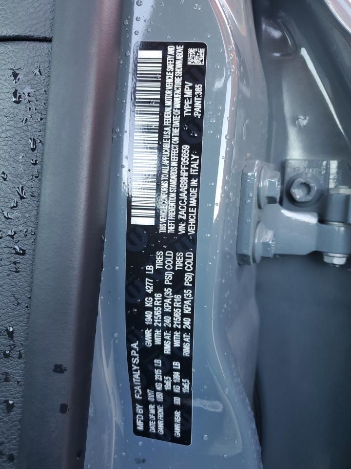 ZACCJAAB8HPF05659 2017 Jeep Renegade Sport