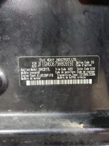 2009 Subaru Impreza 2.5I Premium VIN: JF1GH60679H809191 Lot: 62550764