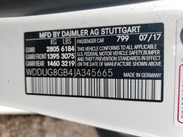 2018 MERCEDES-BENZ S 560 4MAT - WDDUG8GB4JA345665